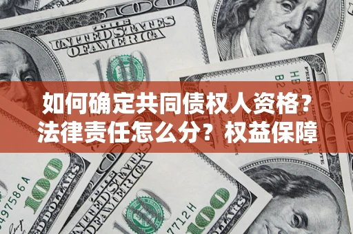 武汉如何确定共同债权人资格？法律责任怎么分？权益保障技巧揭秘！