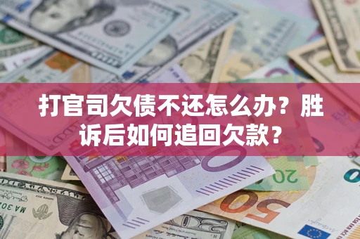 武汉打官司欠债不还怎么办？胜诉后如何追回欠款？