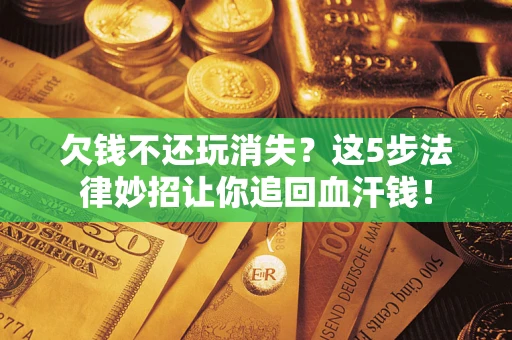 武汉欠钱不还玩消失？这5步法律妙招让你追回血汗钱！