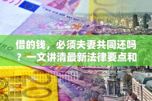 武汉借的钱，必须夫妻共同还吗？一文讲清最新法律要点和避坑指南