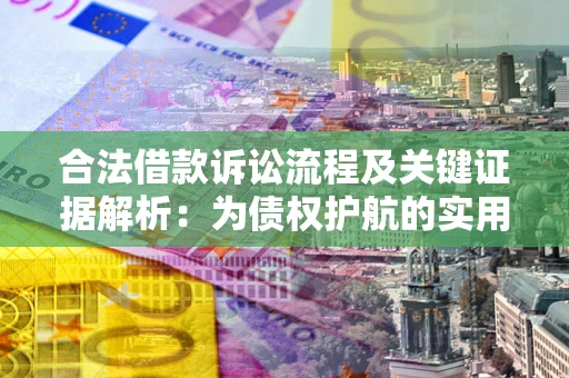 武汉合法借款诉讼流程及关键证据解析：为债权护航的实用指南