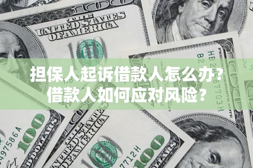 武汉担保人起诉借款人怎么办？借款人如何应对风险？