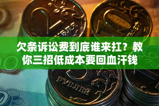 武汉欠条诉讼费到底谁来扛？教你三招低成本要回血汗钱